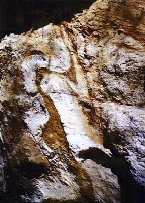 Deeply folded rock is characteristic of the Appalachian Mountains.
