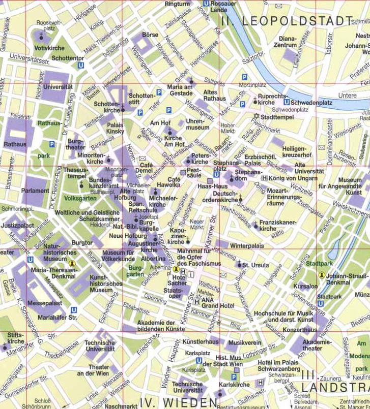 Map Vienna 