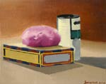 Oil on canvas board
